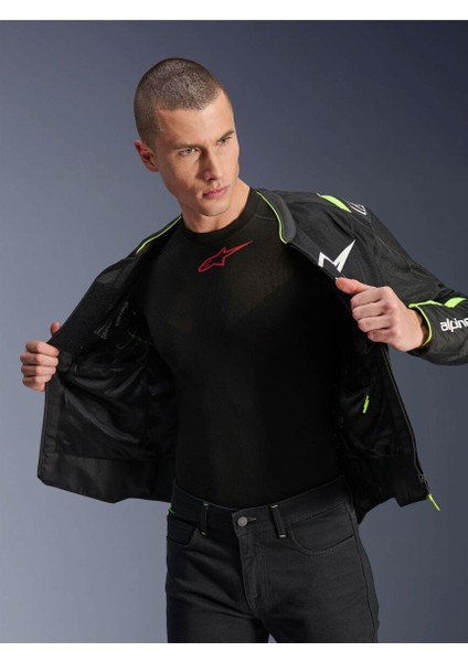 T-Sps Air V2 Korumalı Motosiklet Montu Siyah Sarı fırsatları