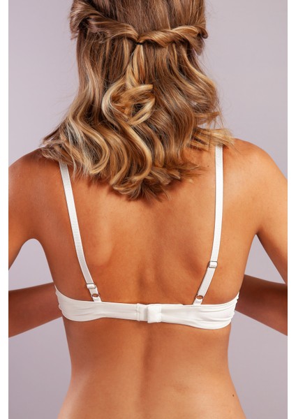 Garabina Foam Cup Push Up Bra, Ekru Konforlu ve Şık Sütyen