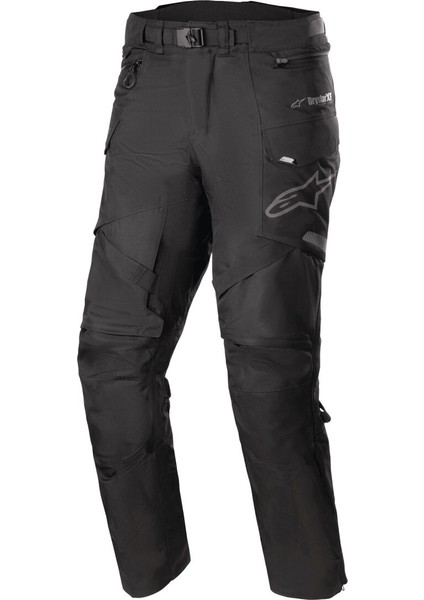 Monteria Drystar Xf Korumalı Motosiklet Pantolonu (Kısa Bacak) Siyah Siyah