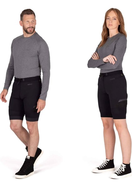 Action Pro Mk2 Korumalı Motosiklet Şortu Siyah modelleri