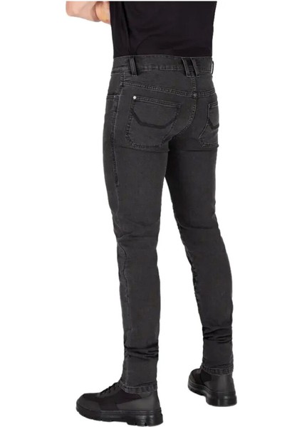 Colton Slim Korumalı Denim Motosiklet Pantolonu Koyu Gri fırsatları