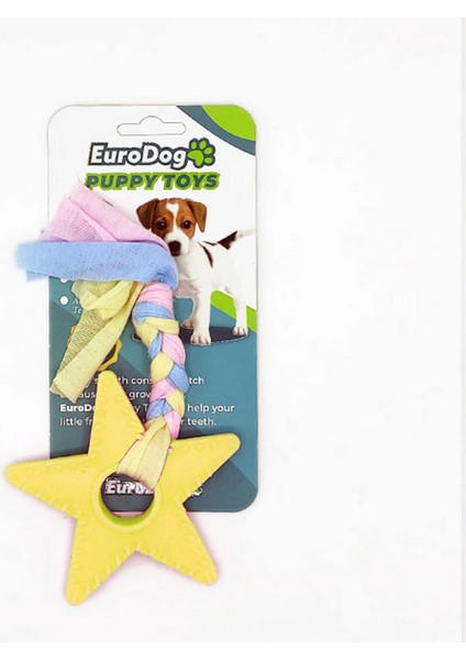 Puppy Toys Sarı Yıldız Diş Kaşıma Oy. Bstmy
