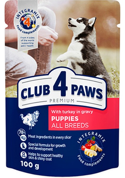 Hindili Pouch Yavru Köpek Sos 100 gr Bstmy