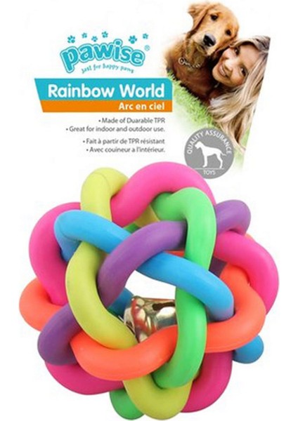Rainbow World Örgü Top Ø 10,5 cm Bstmy