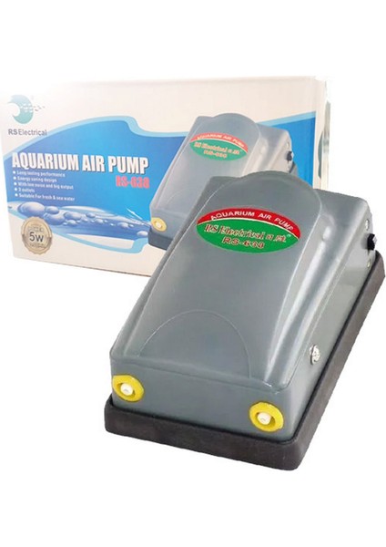 Hava Motoru Çift Çıkışlı 3,5 Ltmin 5W Bstmy