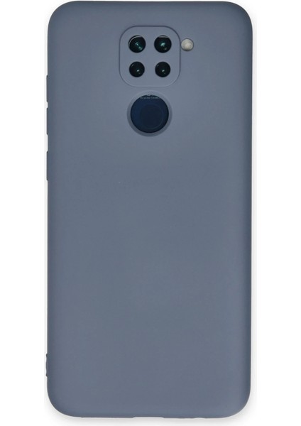 Xiaomi Redmi Note 9 Kılıf Nano Içi Kadife Silikon - Gri Ynsmr