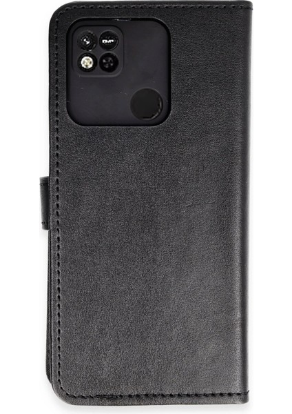 Xiaomi Redmi 10A Kılıf Trend S Plus Kapaklı Kılıf - Siyah Ynsmr