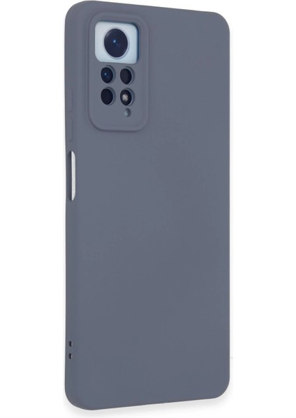 Xiaomi Redmi Note 12 Pro 4g Kılıf Nano Içi Kadife Silikon - Gri Ynsmr