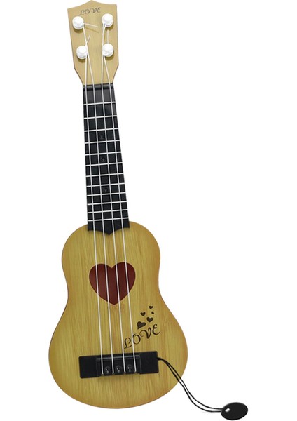 Ukulele Oyuncak 4 Öncesi Eğitici Sarı 38X12.5CM (Yurt Dışından)