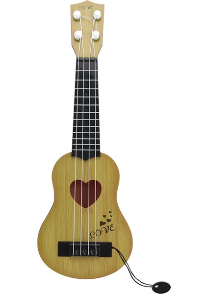Ukulele Oyuncak 4 Öncesi Eğitici Sarı 38X12.5CM (Yurt Dışından)