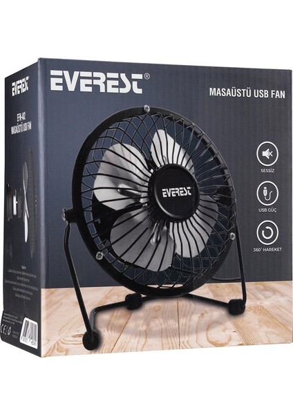 Everest EFN-482 Masaüstü Metal Siyah Fan modelleri