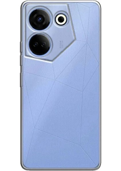 Tecno Camon 20 Pro 5g Kılıf Lüx Şeffaf Silikon Ynsmr