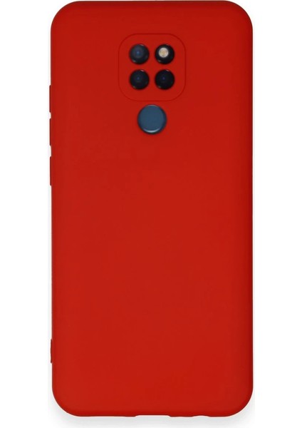 General Mobile Gm 20 Kılıf Nano Içi Kadife Silikon - Kırmızı Ynsmr