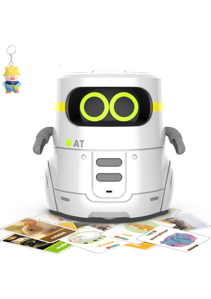 Akıllı Aı Etkileşimli Robot Dokunmatik Algılama Ses Mesajı Çocuk Eğitici Erken Eğitim (Yurt Dışından)