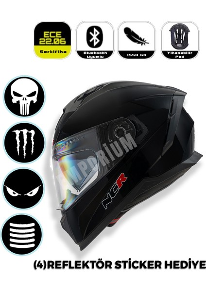 Emporium Ncr Stream Full Face Kapalı Kask (Ece-06)