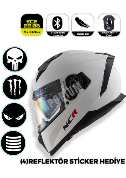 Emporium Ncr Stream Full Face Kapalı Kask (Ece-06)