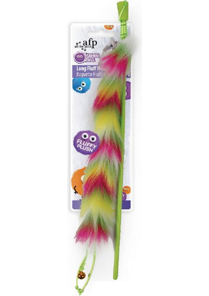 Furry Ball - Tüylü Renkli Tırtıl Olta Pembe Ynsmr