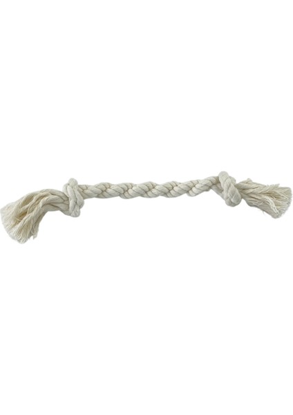 At-Getir ve Diş Kaşıma Köpek Oyuncağı, 100% Pamuk, 30CM Ynsmr