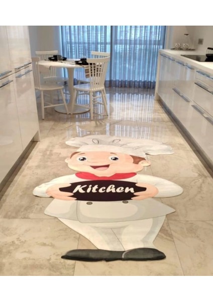 Dekoratif, 3D Baskılı Özel Tasarım, Lazer Kesim, Ince, Kaymaz Taban Halı