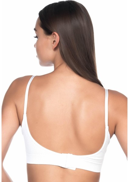 Beyaz Mı Emay 4040 Agraflı Minimizer Korse