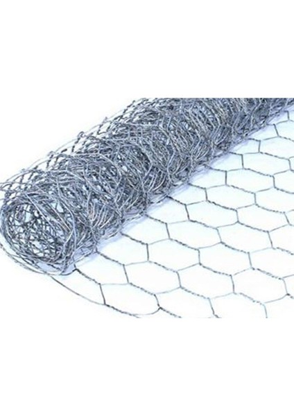 120 Cm, 7x7 Göz Aralıklı Örgülü Çit Teli 1,1 mm Kalınlığında