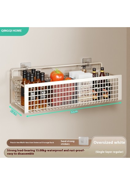 Banyo Depolama Rafları Zımbasız Duvara Monte Duvar Rafları Tuvalet Lavabosu Banyo Rafları (Yurt Dışından)
