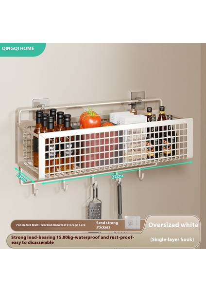 Banyo Depolama Rafları Zımbasız Duvara Monte Duvar Rafları Tuvalet Lavabosu Banyo Rafları (Yurt Dışından)