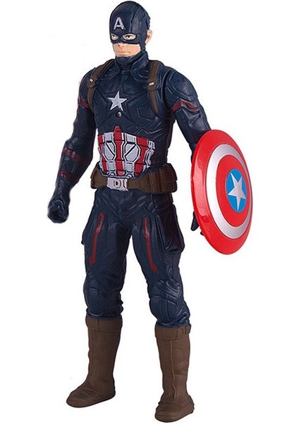 Avengers El Yapımı Kaptan Amerika Iron Man Bebek Maket Süs Çocuk Oyuncakları (Yurt Dışından)