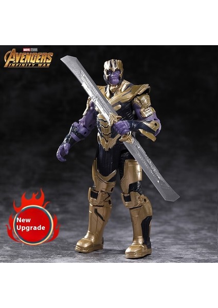Avengers 7 Inç Demir Örümcek Adam Elde Taşınabilir Ofis Parçası Oyuncaklar Kaptan Amerika Yok Edici (Yurt Dışından)