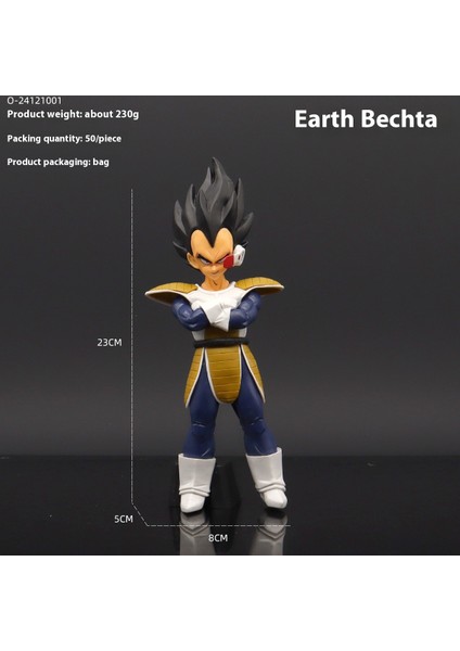 Yedi Dragon Ball Süper Saiyan El Yapmak Için Anime Modeli Çevre Süsleri Sun Wukong Vegeta Klasik Süper Sai (Yurt Dışından)