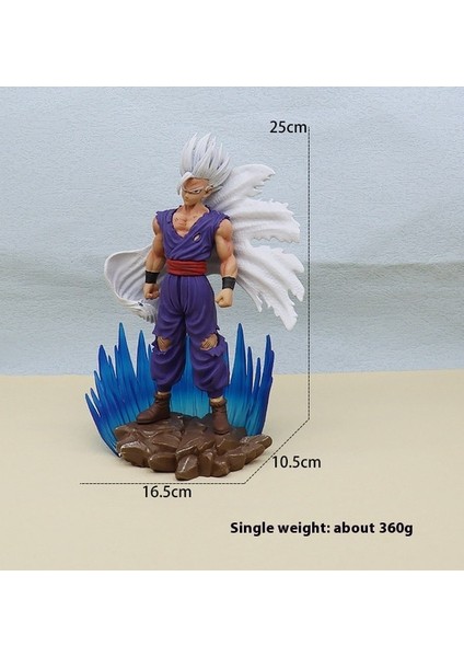 Yedi Dragon Ball Süper Saiyan El Yapmak Için Anime Modeli Çevre Süsleri Sun Wukong Vegeta Klasik Süper Sai (Yurt Dışından)
