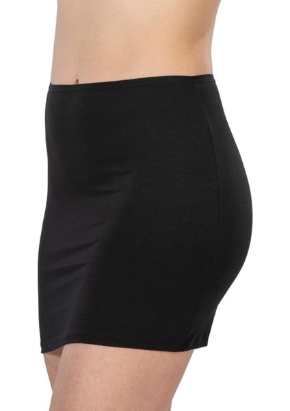 Siyah Mı Emay 1437 Modal Cotton Mini Jupon