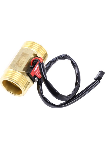 4x B10 DN25 1 Inç Su Hall Etkisi Türbin Akış Sensörü Ölçer Türbin Akış Ölçer 2-50L/DAK (Pirinç) (Yurt Dışından)