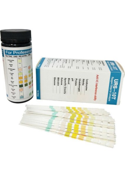 100 Şerit URS-10T Idrar Tahlili Reaktif Şeritleri 10 Parametre Idrar Test Şeridi (Yurt Dışından) fırsatları