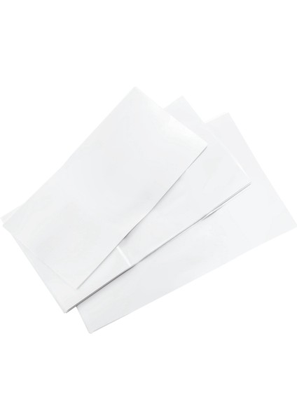 30 Adet Süblimasyon Shrink Wrap Film, 3 Boyutlu Isı Transferi Shrink Film Shrink Wrap Çanta Beyaz Wrap Kupa, Bardak, Bardak (Yurt Dışından)