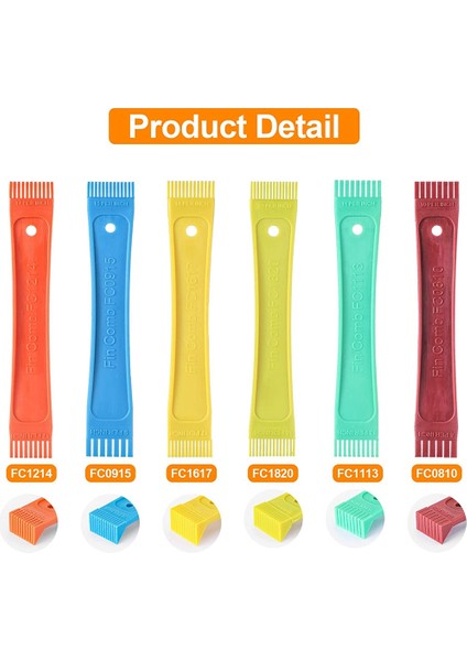 Fcr6 Halka Kanatlı Tarak Seti, Klima Kanatlı Tarağı Saighten (Yurt Dışından) modelleri