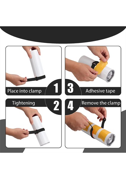 4 Pcs Tutam Mükemmel Tumbler Kelepçesi, 15OZ Ila 30OZ Tumbler Aracı Için, Siyah (Yurt Dışından)