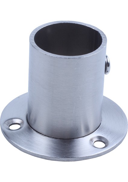 Gardırop 25MM Tüp Paslanmaz Çelik Ray Çubuk Ucu Destek Braketi 2 Adet (Yurt Dışından) indirimleri