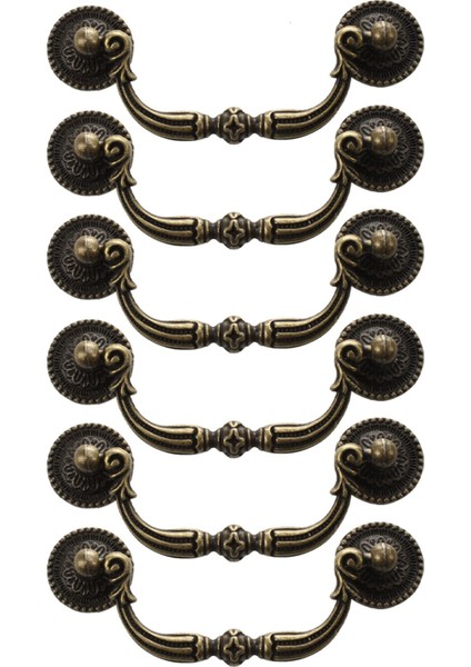 Antik Messing Schranktuer Schubladengriffe 100MM (Yurt Dışından)