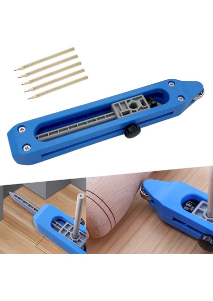 5 Kalemli Kilit Ölçer Çoğaltıcılı Kontur Ölçer Çizme Aracı (Yurt Dışından) fırsatları