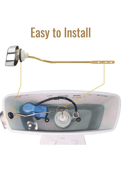 THU068CP Ip Kolu Için Tuvalet Tankı Yıkama Kolunun Değiştirilmesi (Yurt Dışından) fırsatları