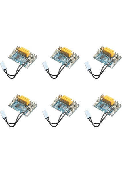 6x 18 V Yedek Pcb Çip Kurulu Bms Pcb Şarj Koruma Levhası Için BL1830 BL1840 BL1850 Güç Aracı (Yurt Dışından)