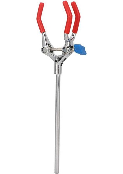 Laboratuvar Kelepçesi 28 cm 3 Parmak Stili Kauçuk Kaplamalı Kafa Kelepçesi (Yurt Dışından) fiyatları