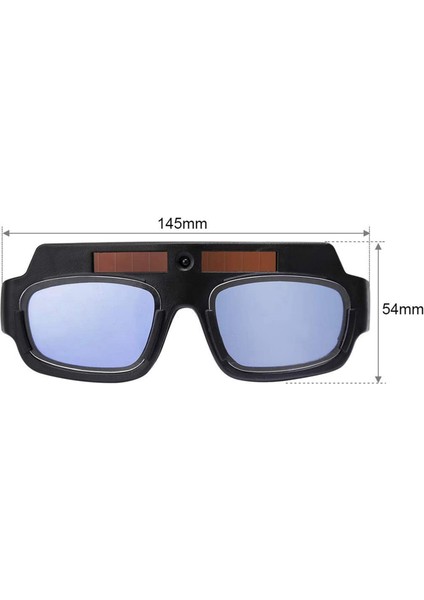 2x Güneş Enerjili Otomatik Kararan Kaynak Maskesi Kask Gözlük Kaynakçı Gözlük Ark Anti-Şok Lens Saklama Kutusu ile (Yurt Dışından) modelleri