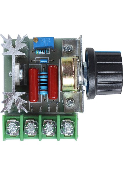 2x Voltaj Kontrol Cihazı Hız Dimmer Regülatörü Scr 2000W Ac 220V (Yurt Dışından)