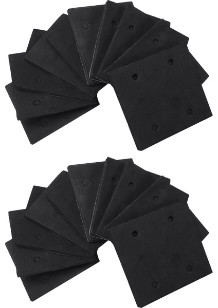 10 Adet S Yapışkan Köpük Parça Zımpara Makinesi Arka Pedi 4510 Için (Yurt Dışından)