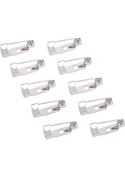 50 Adet Pim Yaka Iğnesi Emniyet Pimi 15 mm Dıy Broş Pimleri/rozetleri Veya Herhangi Bir Zanaat Prcts (Yurt Dışından)