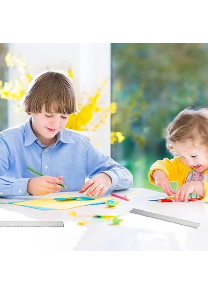 Kart Yapımı Araçları Için 3 Parça 8,4 Inç Metal Düzensiz Kenarlar Cetvel (Yurt Dışından) fırsatları