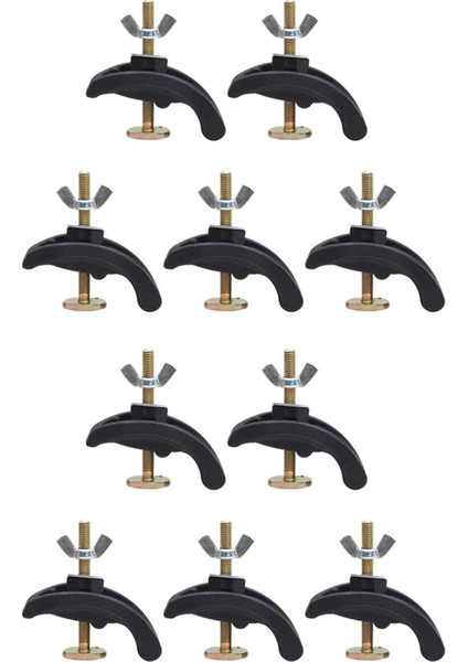 5 x Cnc Freze Oyma Makinesi Presleme Plakası Fikstür T-Yuvası Parçaları (Yurt Dışından)