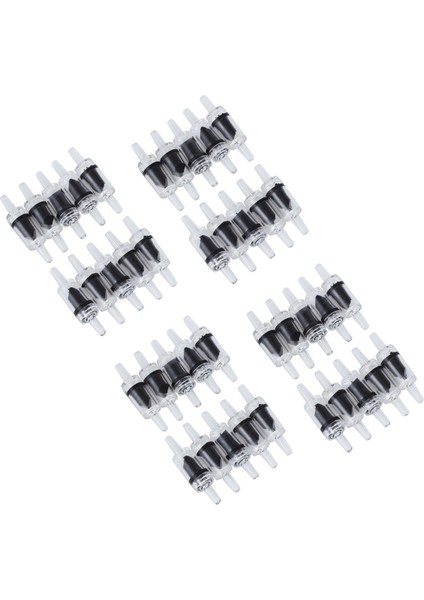 40 Adet Geri Dönüşsüz Tek Yönlü Çek Valf Co2 Akvaryum Balık Tankı Hava Pompası (Yurt Dışından)